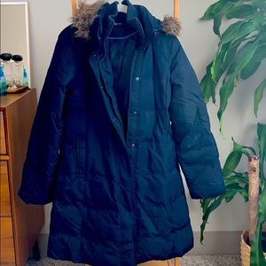 Gap Down Navy Winter Coat